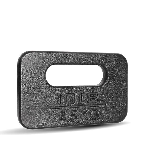 10LB Cast Iron Weight Training Ruck Weight for EDC/Gym/etc - New