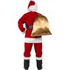 Image 2 : Premium 10PC Santa Suit in a Bag - Size Extra Large - New