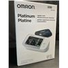 Image 2 : 1 OMRON Platinum Upper-Arm Blood Pressure Monitor; Digital Bluetooth BP Machine - Brand New!