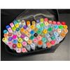 Image 3 : 80PC Dual-Tip Alcohol Markers/Permanent Art Markers for Drawing/Coloring/Sketching - New
