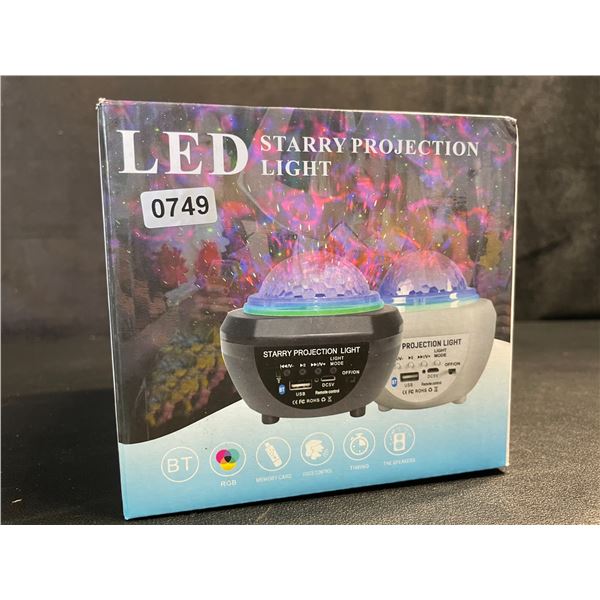 1 LED Starry Night Light Projector/Starry Night Light with Remote - Brand New