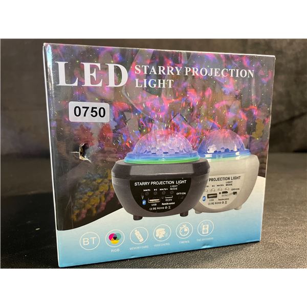 1 LED Starry Night Light Projector/Starry Night Light with Remote - Brand New