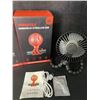 Image 2 : 2 Versatile Handheld Mini Fans - Easily Attach to Strollers/Surfaces - Rechargeable - New