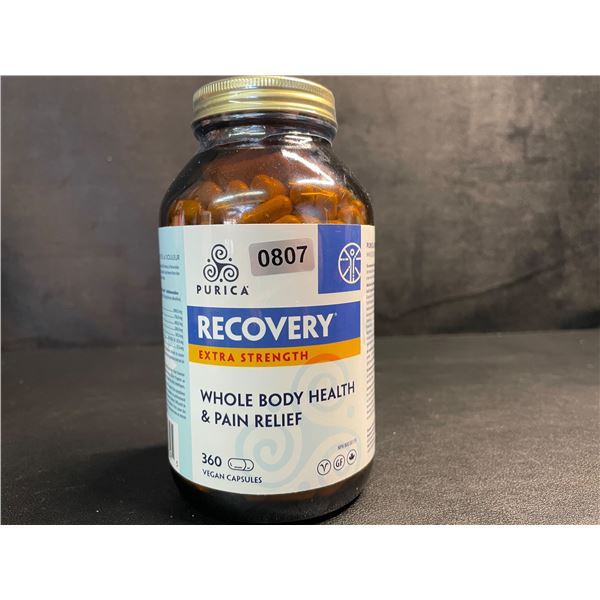 Purica Recovery Extra Strength Whole Body Health & Pain Relief Vegan Capsules (360pcs) - New