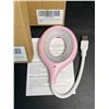 Image 2 : 3 USB Smart Voice Activated Night Lights - Pink - Brand New