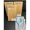 Image 1 : 3 USB Smart Voice Activated Night Lights - Blue - Brand New