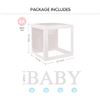 Image 5 : 3 4PC Sets of Clear Boxes for Baby Shower Decor/Other Party Decor (Baby Letters Optional*) - New