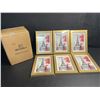 Image 1 : 2 6-Packs of Gold Picture Frames (4" x 6" Size) - 12 Frames Total - New