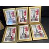 Image 2 : 2 6-Packs of Gold Picture Frames (4" x 6" Size) - 12 Frames Total - New