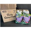 Image 2 : 12-Pack Case of Baby Little Gourmet Organic Bright Blends Baby Food Pouches  - New
