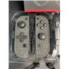 Image 2 : 1 Pair of JoyCon Controllers for Switch; Cracked Marble Black (Aftermarket Design) - New