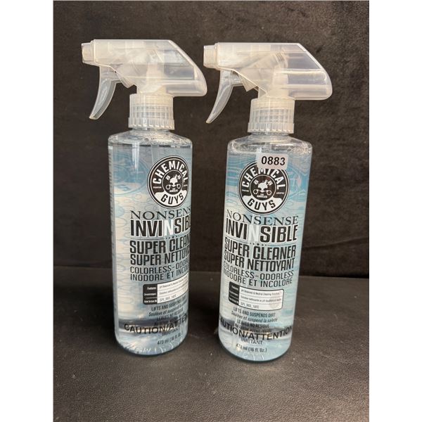 2 Bottles of Chemical Guys Nonsense Invisible Super Cleaner - New