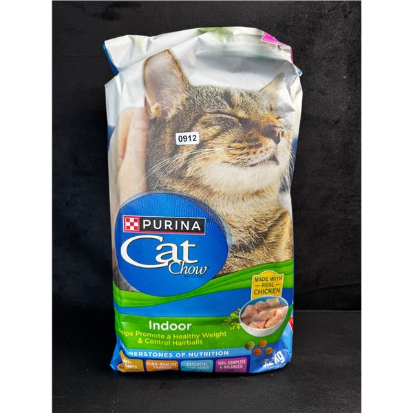 1 3.2KG Bag of Purina Indoor Cat Chow Made with Real Chicken - New