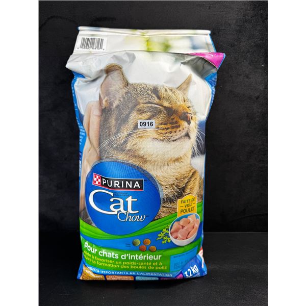 1 3.2KG Bag of Purina Indoor Cat Chow Made with Real Chicken - New