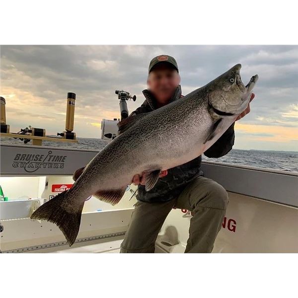 MICHIGAN – SALMON/LAKE TROUT FISHING CHARTER FOR FOUR