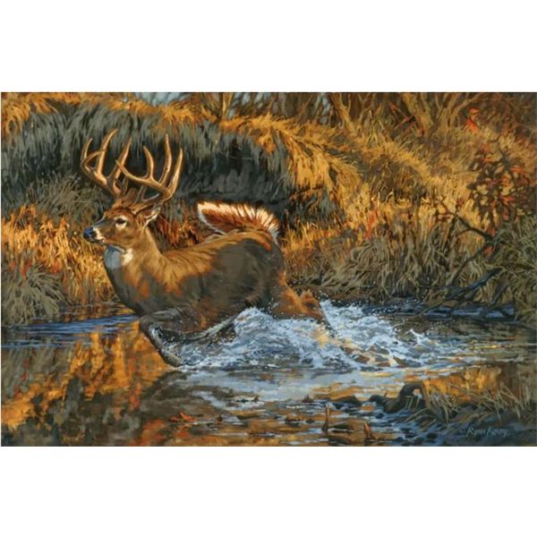 CUSTOM FRAMED PRINT of “THE SLIP” BY RYAN KIRBY