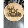 Image 3 : PUB TABLE WITH 4 BAR STOOLS