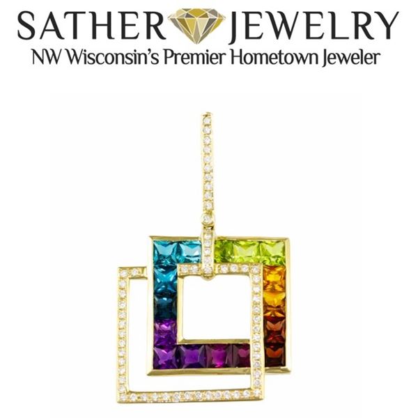 Sather Jewelry  Bellarri Pendant & Allison Kaufman Chain