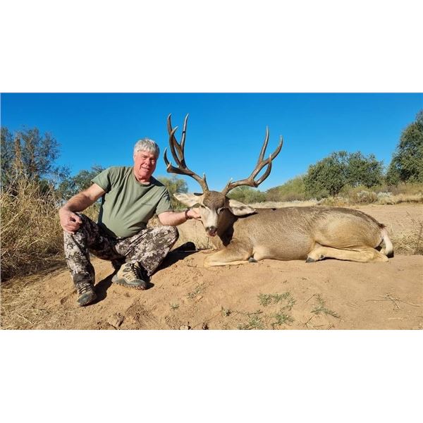 King of Kings Sonoran Mule Deer Package 6 Day Sonora, Mexico Free Range Desert Mule Deer Hunt