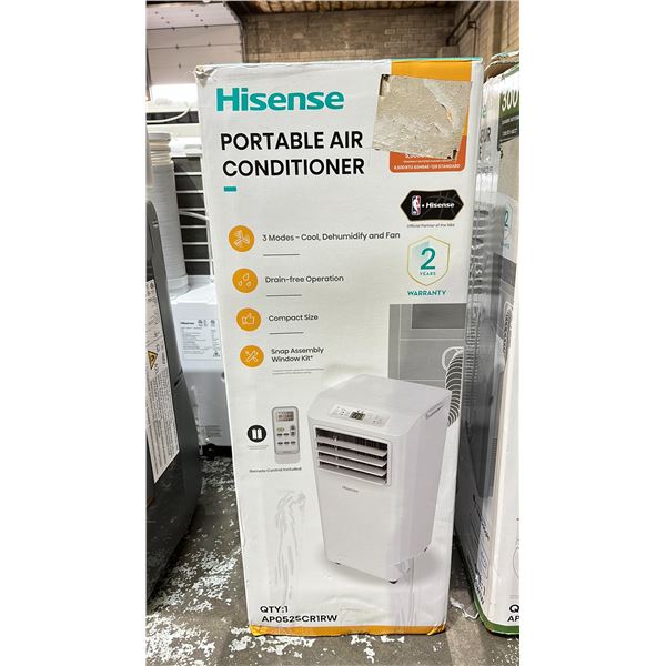 HISENSE PORTABLE AIR CONDITIONER FOR ROOMS UP TO 150 SQ. FT