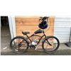 Image 1 : HYPER BLACK 6 SPEED GAS POWERED BIKE *WORKING CONDITION UNKNOWN/MAY BE MISSING PARTS & OR PIECES*