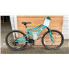 Image 1 : HYPER SWIFT TEAL 18 SPEED BIKE