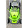 Image 2 : GREENWORKS PRO 21" ELECTRIC LAWNMOWER WITH BATTERY *WORKING CONDITION UNKNOWN/NO CHARGER*