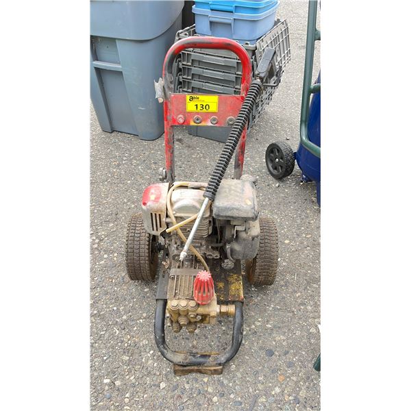 GAS POWERED PRESSURE WASHER WITH WAND *WORKING CONDITION UNKNOWN/NO HOSE*