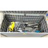 Image 2 : KETER BLACK 60 1/2"W X 28"D X 25 1/2"H LOCKABLE OUTDOOR PLASTIC STORAGE BIN *LID HAS