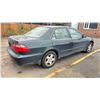 Image 3 : 2000 HONDA ACCORD V6, 4 DOOR SEDAN, GREEN, VIN 1HGCG1652YA802803