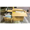 Image 1 : 2 BOXES OF ASSORTED AIR CONDITIONER PARTS: HOSES, REMOTE CONTROLS & WINDOW ATTACHMENTS
