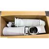 Image 2 : 2 BOXES OF ASSORTED AIR CONDITIONER PARTS: HOSES, REMOTE CONTROLS & WINDOW ATTACHMENTS