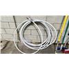 Image 2 : 3/4" PLASTIC PIPE, WASH BRUSH, BROOM, PAINT ROLLER, WINDOW SQUEEGEE & MORE