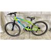 Image 2 : MOVELO ALGONQUIN H2 GREEN + BLUE 18 SPEED BICYCLE