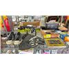 Image 2 : TELEPHONE, SHOES, GARBAGE BAGS, BOSTON BRUINS COFFEE MUG, ASSORTED CUTLERY & MORE