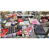 Image 2 : PINK MINI FRIDGE, BREAD + BUTTER CUTLERY SET, ASSORTED BATTERIES, LED LIGHTS & MORE