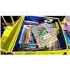 Image 2 : COLLAPSIBLE STORAGE CUBES, CRAYOLA TROLLS WORLD TOUR, FLEXIBLE HANDS FREE FLASHLIGHT, BIN OF