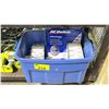 Image 1 : RUBBERMAID BIN OF ACDELCO BRAKE PADS & ROTORS