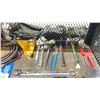 Image 2 : CRAFTSMAN ROTARY TOOL KIT, JUMPER CABLES, MALLETS, ADJUSTABLE CRESCENT WRENCHES, FLASHLIGHT,