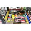 Image 4 : CRAFTSMAN ROTARY TOOL KIT, JUMPER CABLES, MALLETS, ADJUSTABLE CRESCENT WRENCHES, FLASHLIGHT,