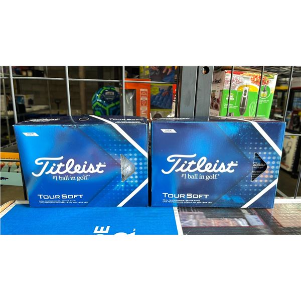 2 PACKS OF TITLEIST GOLF BALLS