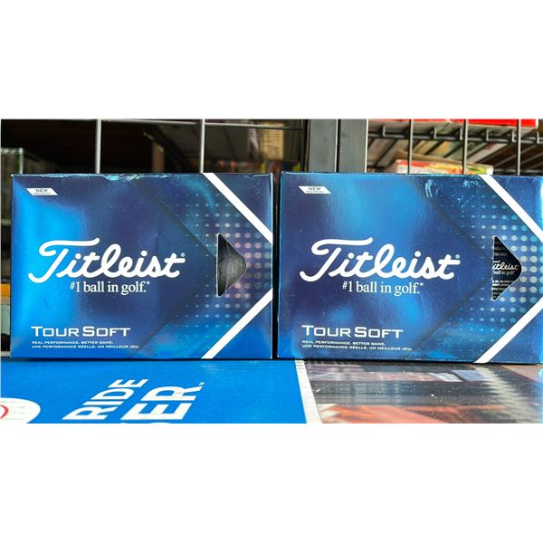 2 PACKS OF TITLEIST GOLF BALLS