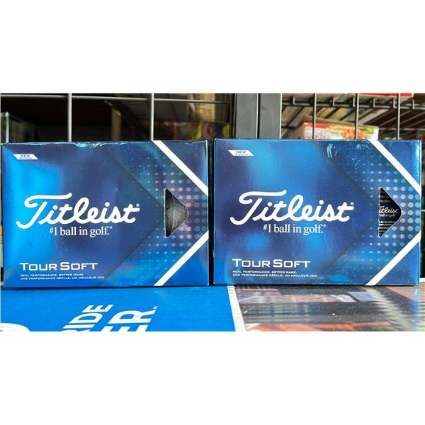 2 PACKS OF TITLEIST GOLF BALLS