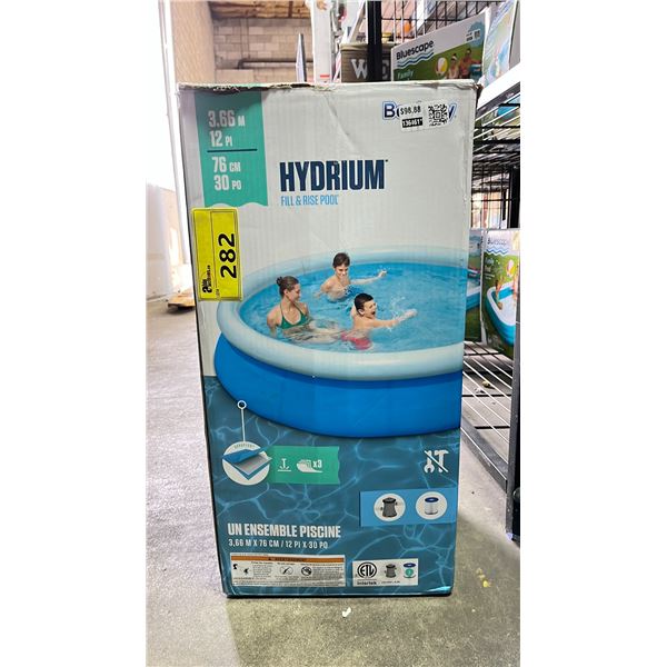 BESTWAY HYDRIUM FILL & RISE 12' POOL