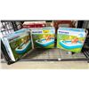 Image 1 : THREE BLUESCAPE 10' FAMILY POOLS