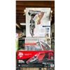 Image 2 : SHELF OF SMALL APPLIANCES - BISSELL POWERFORCE TURBO PET VACUUM, IRON, DIRT DEVIL HAND VAC,