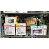 Image 1 : SHELF OF SMALL APPLIANCES - TOASTER, TOASTER OVEN, WAFFLE MAKERS & MILK FROTHER *MILK FROTHER