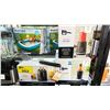Image 4 : SHELF OF SMALL APPLIANCES - RICE COOKER, BLENDERS, TOASTER, COFFEE MAKER & MICROWAVE OVEN