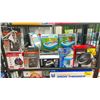 Image 1 : SHELF OF SMALL APPLIANCES - HEATERS, IRON & FAN
