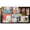 Image 1 : SHELF OF SMALL APPLIANCES - AIR FRYER, BRITA FILTER, PERSONAL BLENDER, SANDWICH MAKER & COFFEE
